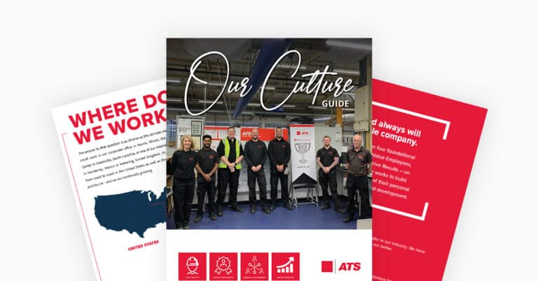 PDF pages of ATS culture guide brochure